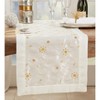Saro Lifestyle Embroidered And Sequined Holiday Runner - 3 of 3