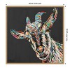 Amanti Art Custom Funny Goat I by Carolee Vitaletti Framed Canvas Wall Art - 4 of 4
