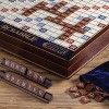 WS Game Company Scrabble Deluxe Edition Board Game with Rotating Wooden Game Board - 3 of 4