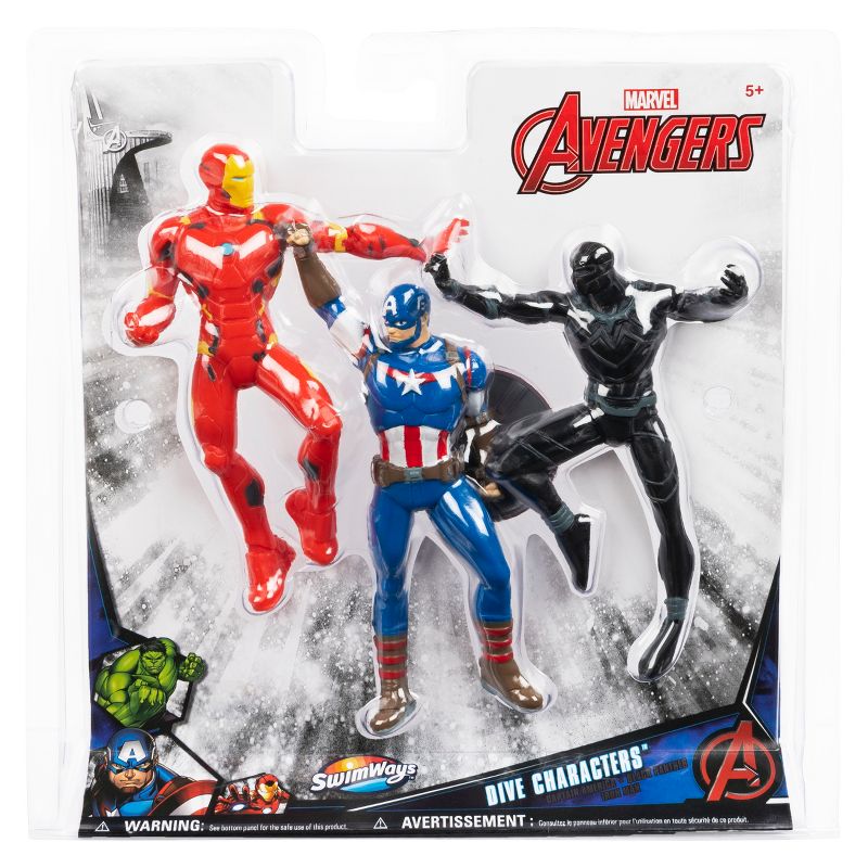 Swimways Marvel Avengers Dive Characters - 3pc, 3 of 7