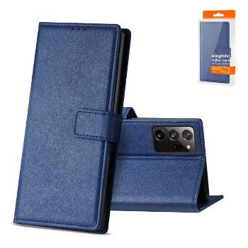 Reiko Slim Stand Case with Card Holder Slots for  SAMSUNG GALAXY NOTE 20 ULTRA