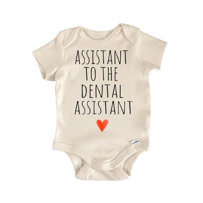 Dentist Assistant Dental - Baby Boy Girl Clothes Infant Onesie® Funny Cute Newborn GS1
