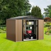 Outdoor Storage Shed 8 x 10 FT, Metal Garden Shed - 2 of 4
