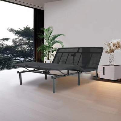 Queen Size Adjustable Bed Frame with Motorized Head and Foot Incline