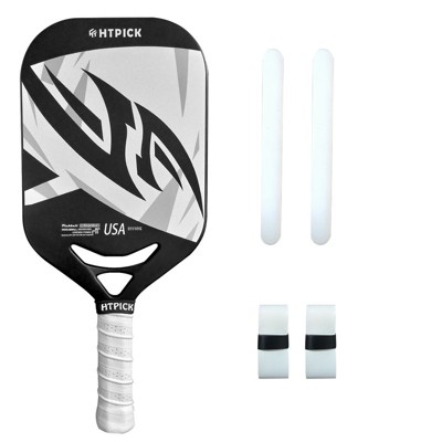Aukfa carbon fiber pickleball racket – 14mm polypropylene honeycomb core, UV frosting process, heat press molding, lightweight professional racket