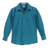 Gioberti Boy's Long Sleeve Dress Shirt and Plaid Tie Accessories Set - 3 of 4