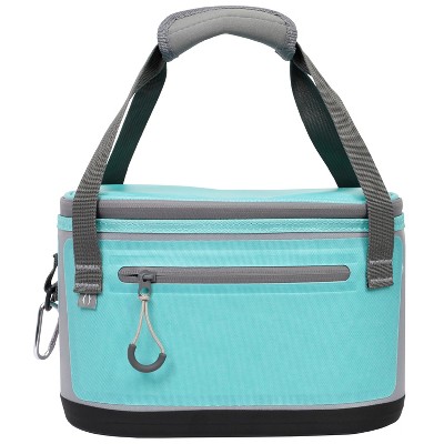 teal lunch bag