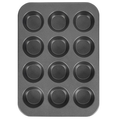 48cup Mini Muffin Pan,non-stick Mega Mini Round Cupcake Pan Tray Baking  Mould,baking Mould Bakeware Cooking Accessory,black