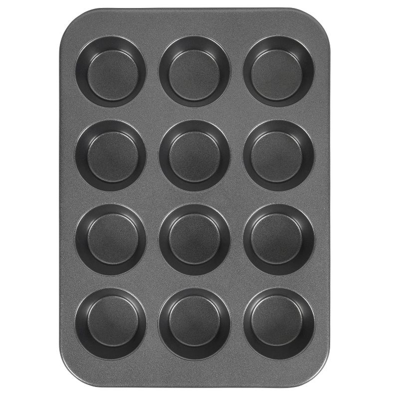 Wilton Ultra Bake Professional 12 Cup Nonstick Muffin Pan, 1 of 7