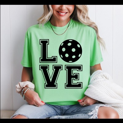 Simply Sage Market Pickleball Love Garment Dyed Tee