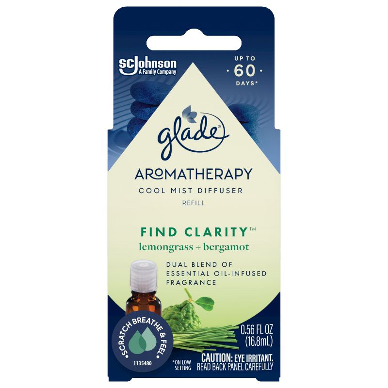 Glade Aromatherapy Diffuser Refill Air Freshener - Find Clarity - 0.56oz, 5 of 25