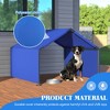 ORRD Outdoor Dog Shade Tent, Waterproof Sun Shelter for Small & Medium Pets – Blue - 2 of 4