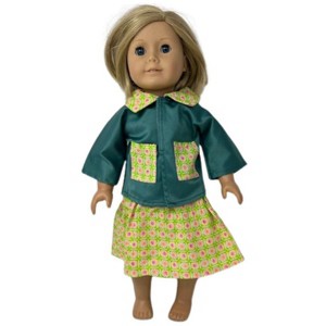 Doll Clothes Superstore Green Suit Fits Our Generation American Girl And My Life Dolls - 1 of 4