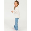 RuffleButts Girls Denim Ruffle Flare Pants - 3 of 4