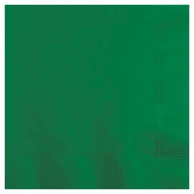  50ct Emerald Green Disposable Napkins 