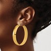 Chisel Stainless Steel Polished Yellow IP-plated 9mm Hoop Earrings - 3 of 4