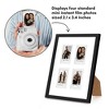 Americanflat 9x11 Picture Frame with 3 Openings for 2x3 Instant-Print Photos - Black Mini Picture Frames for Wall Display with Shatter-Resistant Glass - 2 of 4