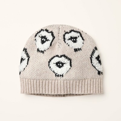 Adult Sheep Print Beanie - Woolrich x Target Taupe