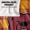 Ursinus College Campus Plaid Spirit Silky Touch Super Soft Throw Blanket 50x60 - 4 of 4
