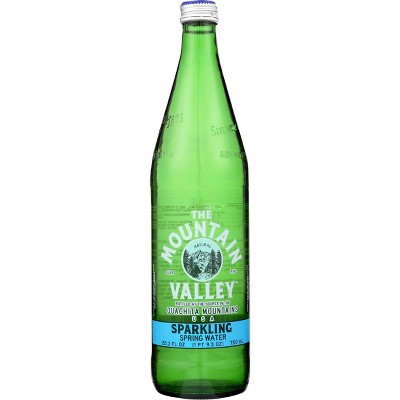 Mountain Valley Water Sparkling Glass - Count Of 12 - 750ml : Target