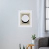Deny Designs Moonlight Print Circle BW Stripes Art Print - 3 of 4