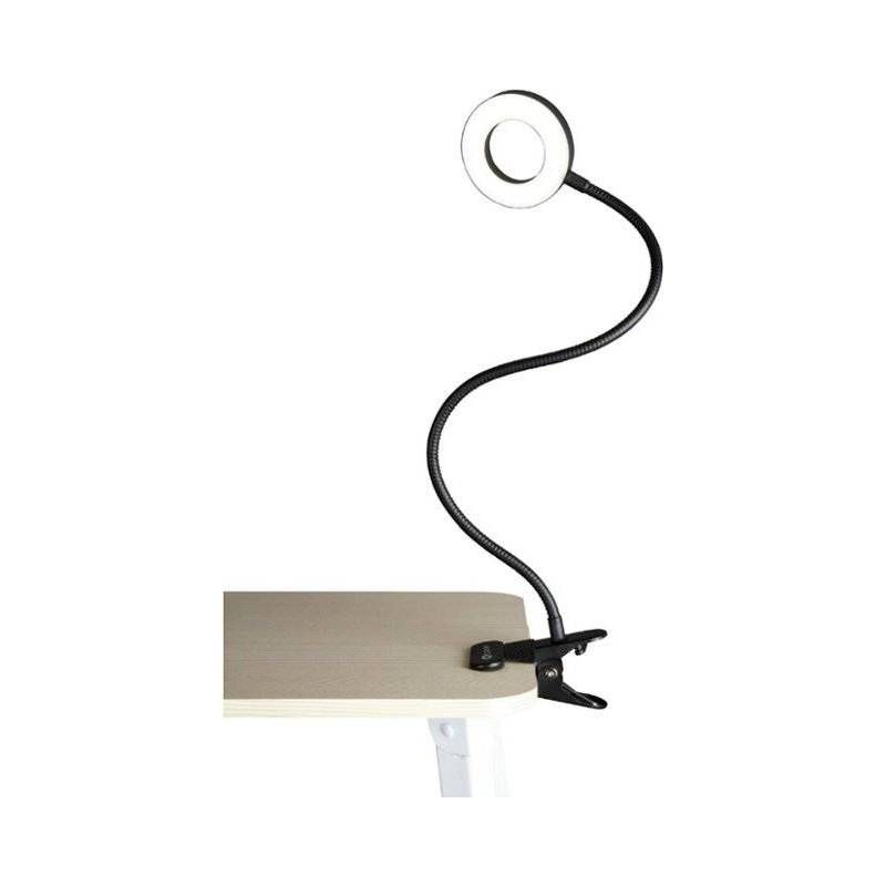 Capture Clip on Ring Light Table Lamp (Includes LED Light Bulb) Black - OttLite, 2 of 7