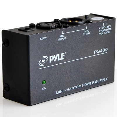 48V Phantom Power Supply for Recording with Selectable 12V/48V Modes, Ultra Low-Noise Performance