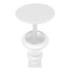 Ornate Cast Aluminum 40" Bird Bath with Planter - White - Oakland Living: Elegant Garden & Patio Decor - 4 of 4