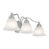 Livex Lighting Essex 3 - Light Vanity in  Polished Chrome - 3 of 4