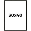 PosterPalooza | Antique Black Picture Frame - UV Acrylic, Foam Board Backing, Hanging Hardware - 2 of 4