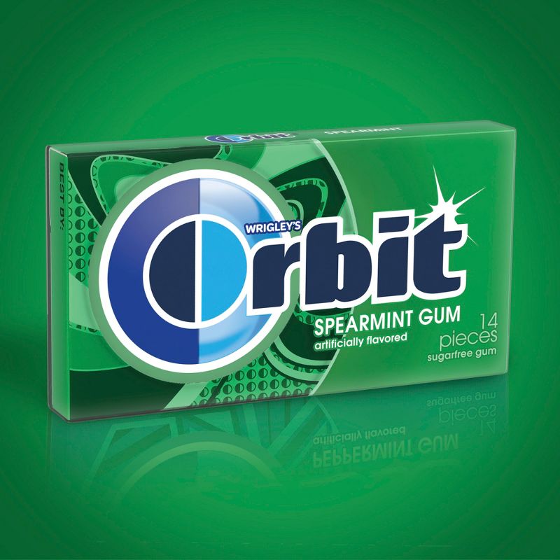 Orbit Spearmint Sugarfree Gum Multipack - 14 sticks/3pk, 4 of 8