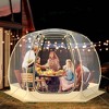 Costway 11 x 11 FT Outdoor Instant Tent Dome Pop up Bubble Tent for 6-10 People - 4 of 4