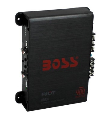 Boss Audio Systems R1004 Riot 400 Watt 4-channel Class A/b 2 Ohm Stable ...