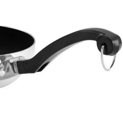 Farberware 15-Piece Stainless Steel Nonstick Cookware Set with Utensils