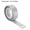 Unique Bargains Self-Adhesive Decorative Gift Wrapping Craft Glitter Tape - 2 of 4