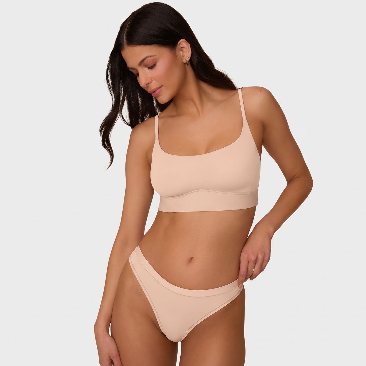 Harper Wilde Women's Bliss Scoop Thin Strap Bralette - thumbnail 4