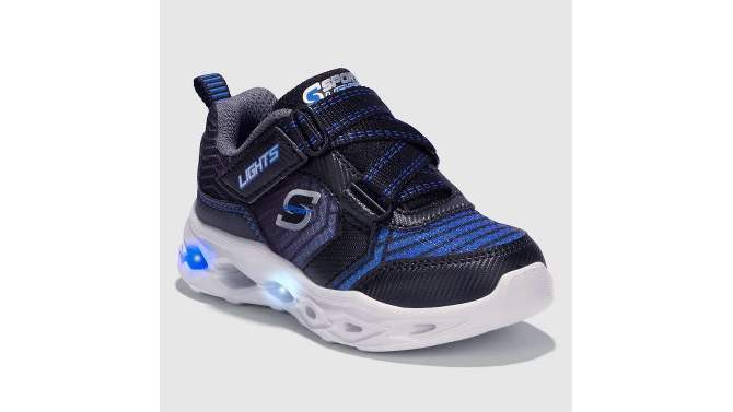 S Sport by Skechers Toddler Boys' Craig Light-Up Sneakers - Blue, 2 of 7, play video