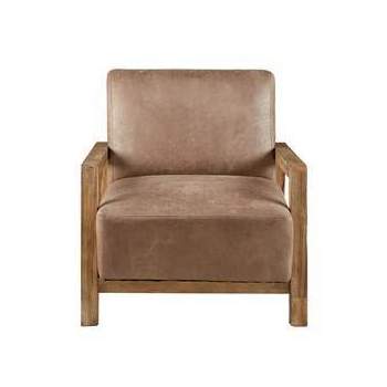 Easton Accent Chair Taupe/Natural