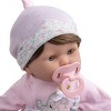 JC Toys Berenguer Boutique 15" Soft Body Baby Doll Gift Set Open/Close Eyes in Pink Window Box. - 2 of 3