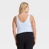 Women's Flex Light Support V-Neck Cropped Sports Bra - All In Motion™ - 2 of 3
