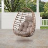 Outdoor Patio Wicker Hanging Chair Hammock Swing Chair - 3 of 4