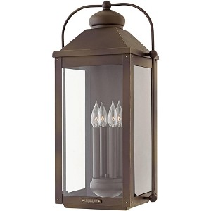 Hinkley Anchorage 25"H Light Oiled Bronze Outdoor Wall Light - 1 of 1