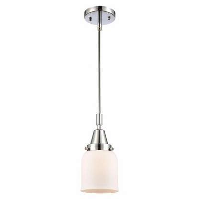 Bell - 1 Light Stem Hung Mini Pendant In Industrial Style-11.13 Inches Tall and 5 Inches Wide