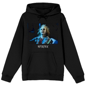 Beetlejuice Betelguese Character Men's Black Sweatshirt - 1 of 1