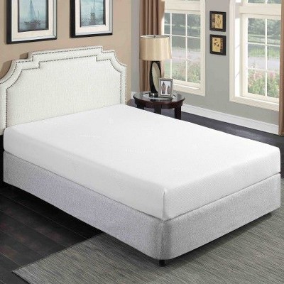 MAXZZZ Plush 8 in. Gel Memory Foam Mattress in a Box, Double Layered Cover - Twin Size