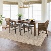 coucheta Machine Washable Area Rug for Living Room, Modern Non-Slip Stain Resistant Low Pile Soft Foldable Accent Carpet, for Bedroom, Dining Room - 2 of 4