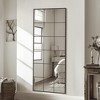 MAYEERTY Full-Length Mirror Iron Grid Right Angle Micro-Arch No Stand - 2 of 4