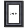 PosterPalooza | Photo Size Linear Black Picture Frame - UV Acrylic, Foam Board Backing, Hanging Hardware - 2 of 4