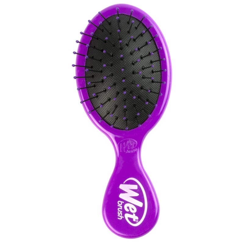 Wet Brush Mini Detangler Hair Brush - Purple, 1 of 5