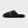 Men's Plaid Scuff Slippers - Wondershop™ - image 2 of 4